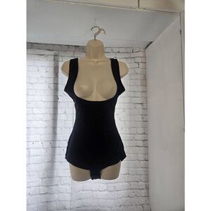 Maidenform Womens Size 2XL Black Bodysuit